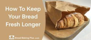 How To Keep Your Bread Fresh Longer - Bread Baking Plus