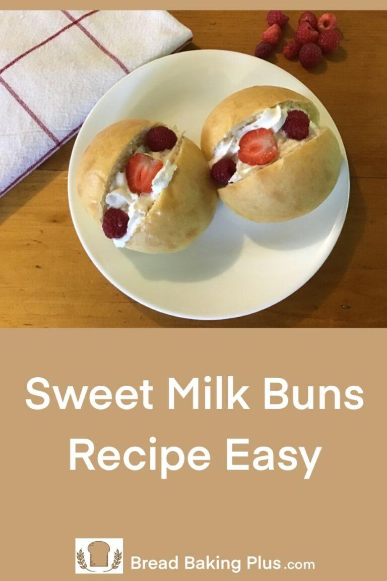Sweet Milk Buns Recipe Bread Baking Plus 7545