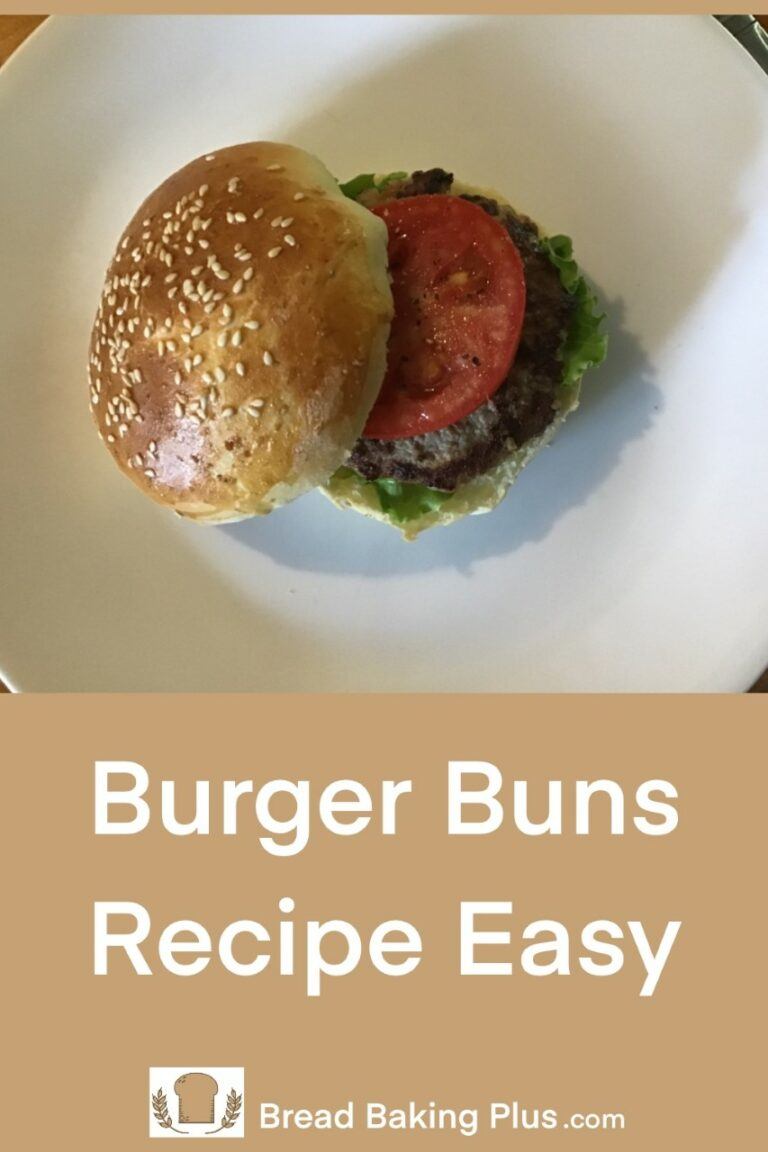 Burger Buns Recipe Easy Bread Baking Plus