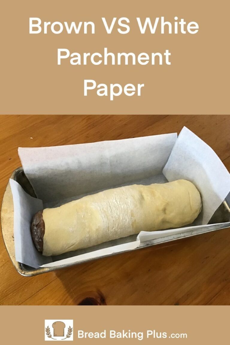 Brown VS White Parchment Paper Bread Baking Plus
